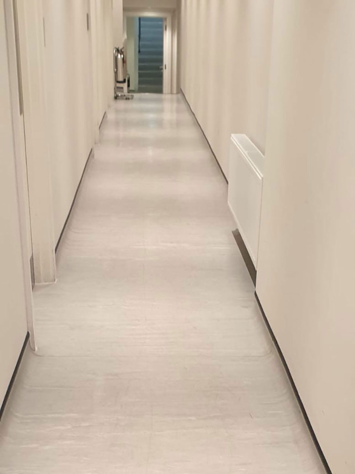 Clinico Cleaning Corridor Before Photograph